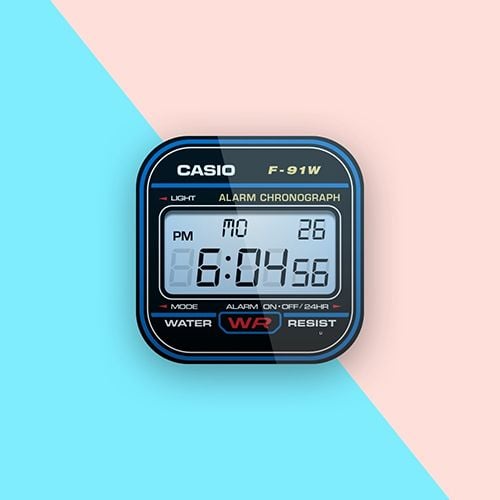 CASIO F-91W – KIỆT TÁC CỔ ĐIỂN CHƯA BAO GIỜ BỊ LÃNG QUÊN