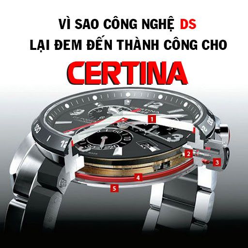 Vì sao công nghệ DS lại đem tới thành công cho Certina?