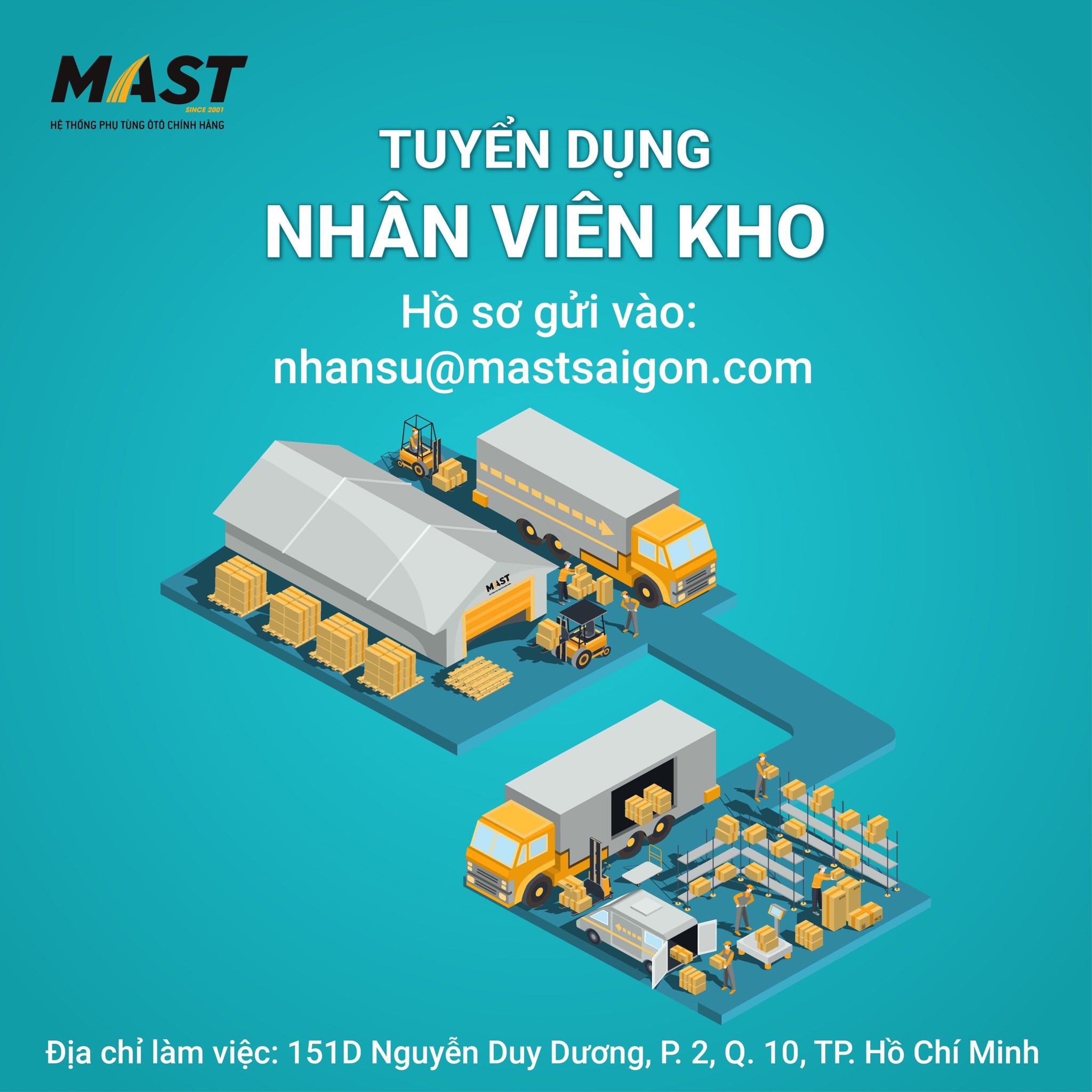 Tuyển dụng Nhân viên Kho