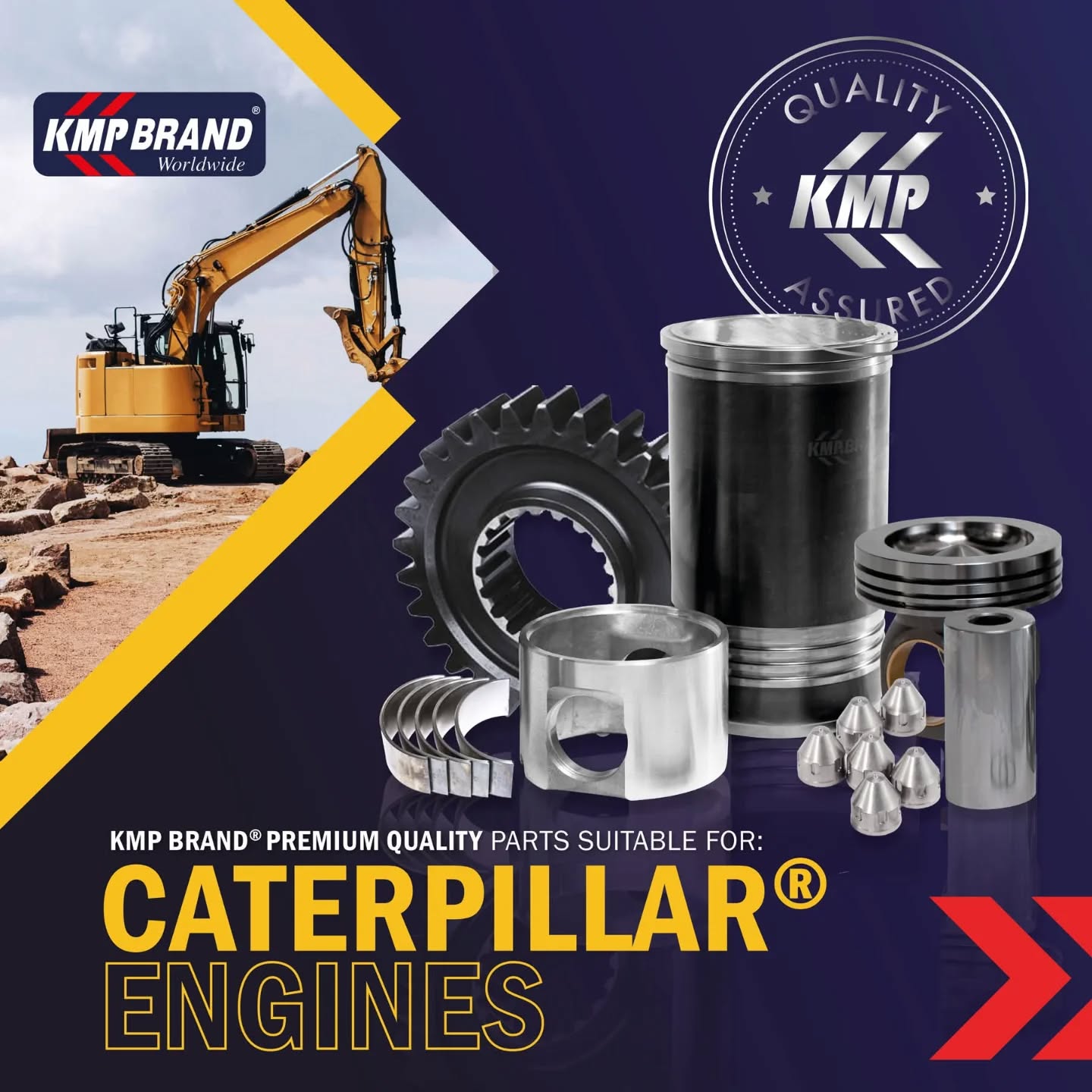 KMP – Giải Pháp Phụ Tùng Động Cơ Caterpillar Chất Lượng Cao