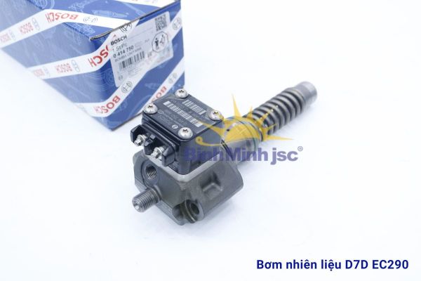Bơm nhiên liệu Bosch D7D EDE 2 Volvo EC290 mã 0414750004