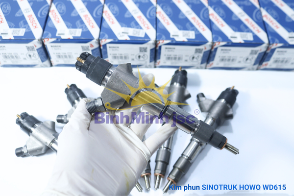 Kim phun Sinotruck HOWO WD615