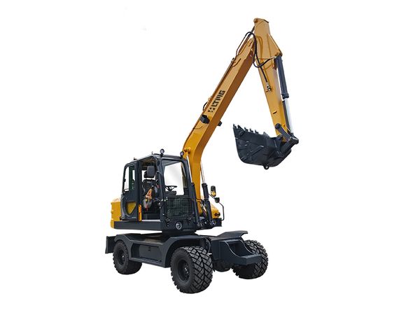 Máy xúc bánh lốp