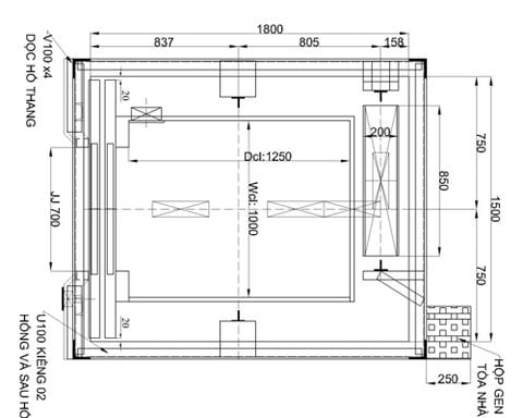 Những lưu ý khi thực hiện thiết kế bản vẽ thang máy