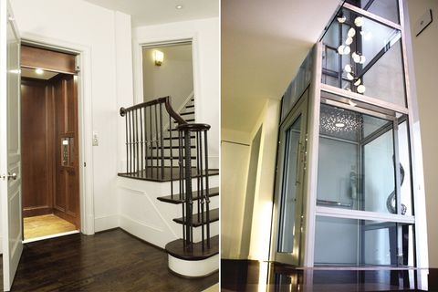 Các loại thang máy gia đình được sử dụng phổ biến hiện nay