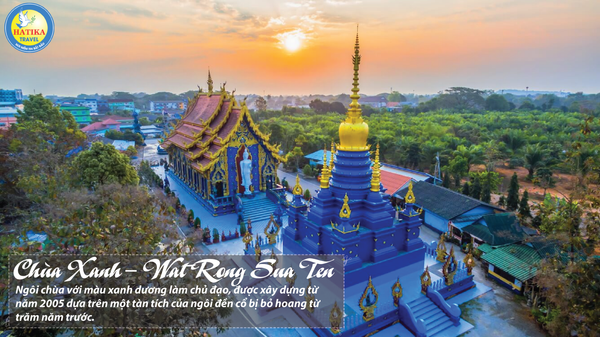 chùa Xanh – Wat Rong Sua Ten