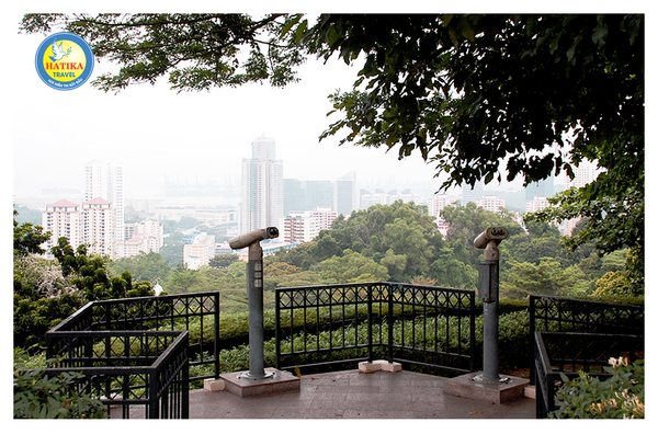 Đỉnh núi Mount Faber – nơi có thể ngắm toàn cảnh đất nước Singapore