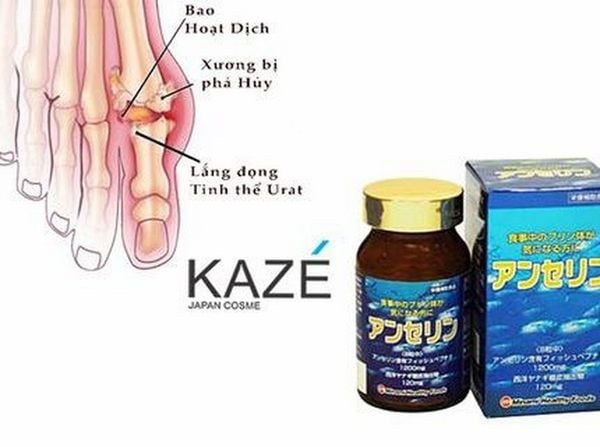 điều trị gout Anserine Minami