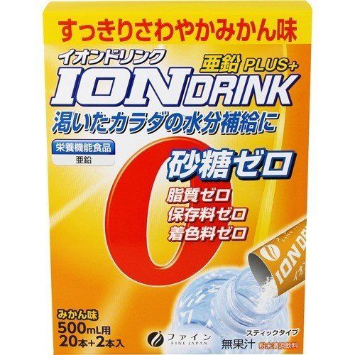 Bột bù khoáng ION Drink Zinc Fine Japan