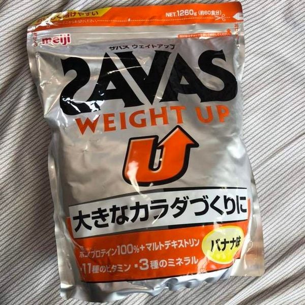 Sữa bột tăng cân Savas Meiji Weight Up Nhật Bản