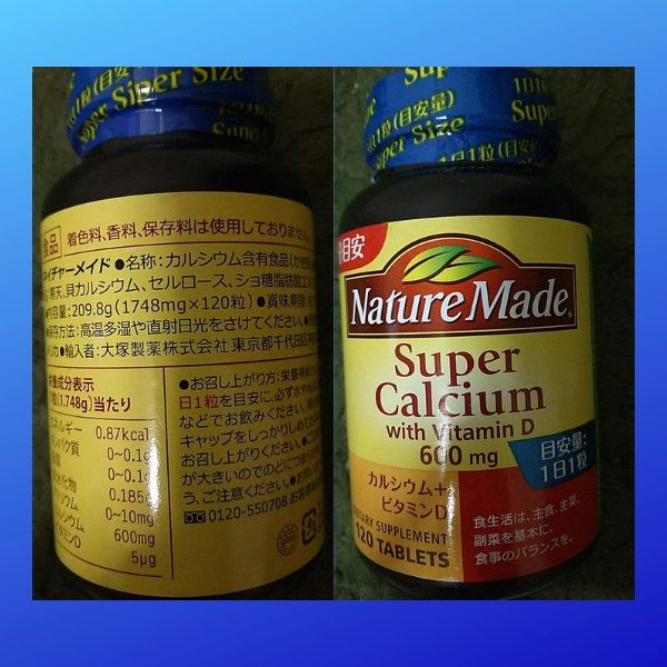 bổ sung canxi và Vitamin D Nature Made Supper Calcium