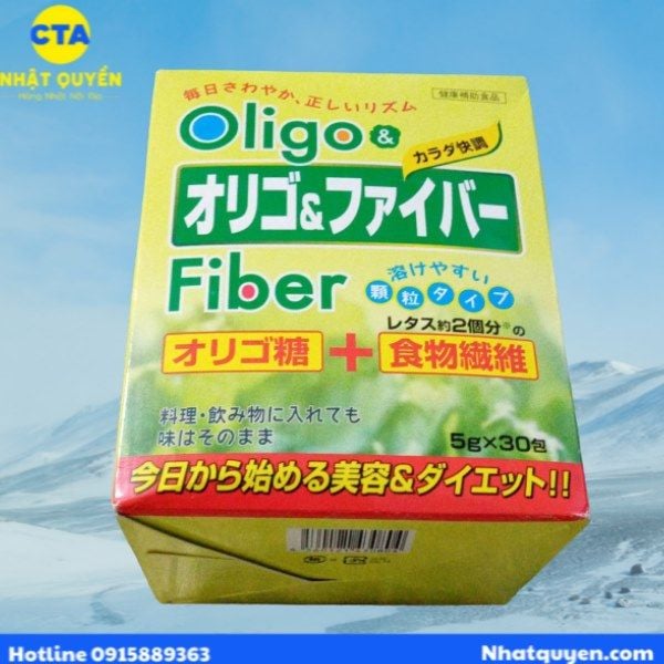 Bột Chất xơ thực vật Oligo Fiber Nhật Bản