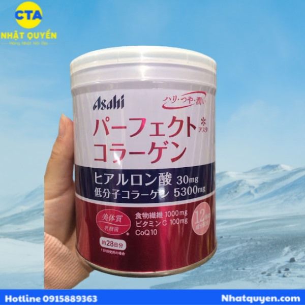 Bột uống collagen Perfect Asta Asahi