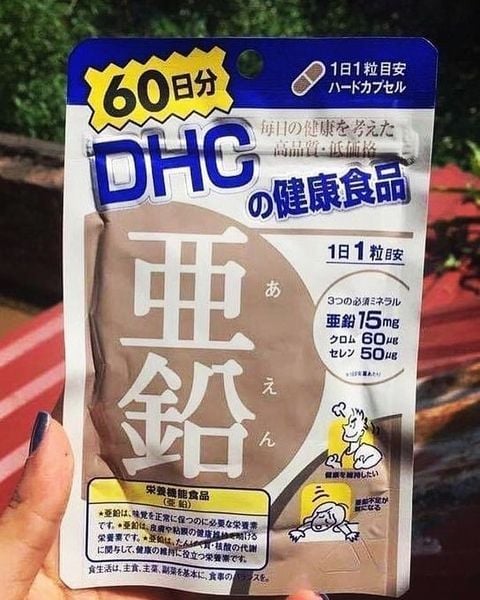 Viên uống DHC Nhật Bản bổ sung kẽm cho cơ thể