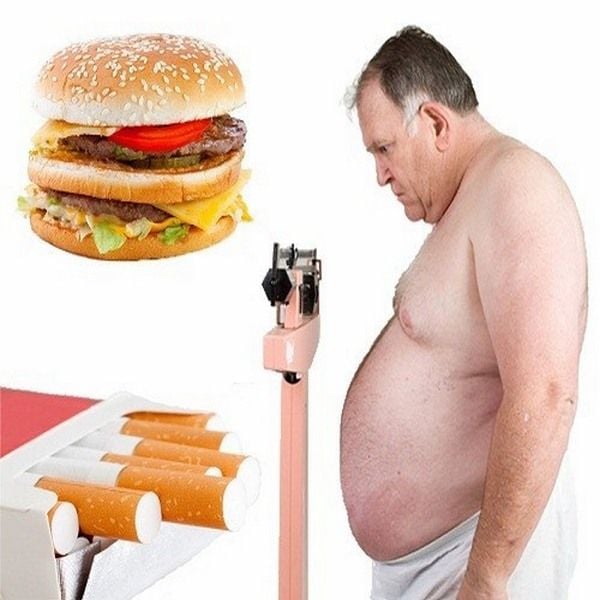 Hút thuốc lá có gây béo phì không?