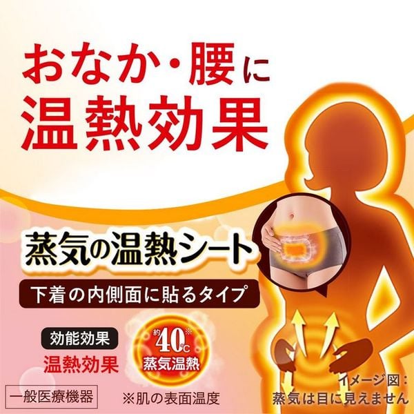 Miếng dán trị đau bụng kinh Kao MegRhythm Nhật Bản