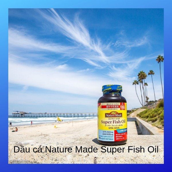 Dầu cá Nature Made Super Fish Oil Nhật Bản