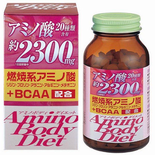 Giảm cân của Nhật Orihiro Amino Body Diet 300 viên