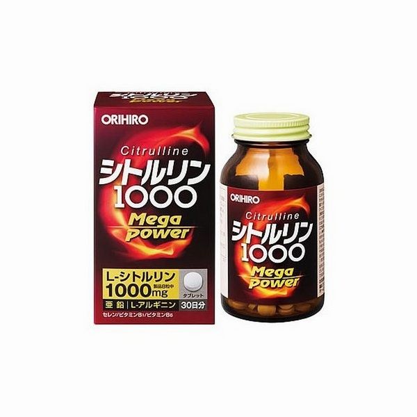 Viên uống bổ sung năng lượng Orihiro Citrulline của Nhật