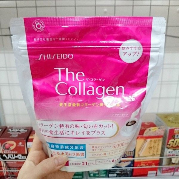 Review Shiseido The Collagen dạng bột
