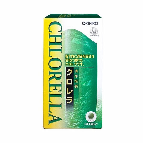 Viên uống tảo lục Chlorella Orihiro Nhật Bản