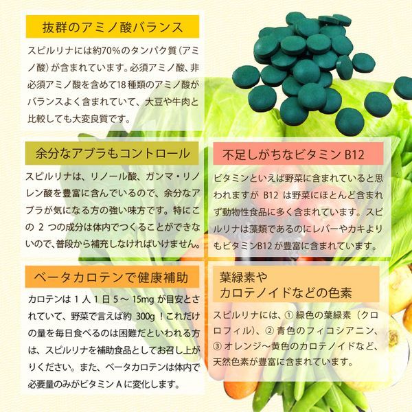 Viên uống tảo xoắn kết hợp Enzyme rau củ quả Nhật Bản 