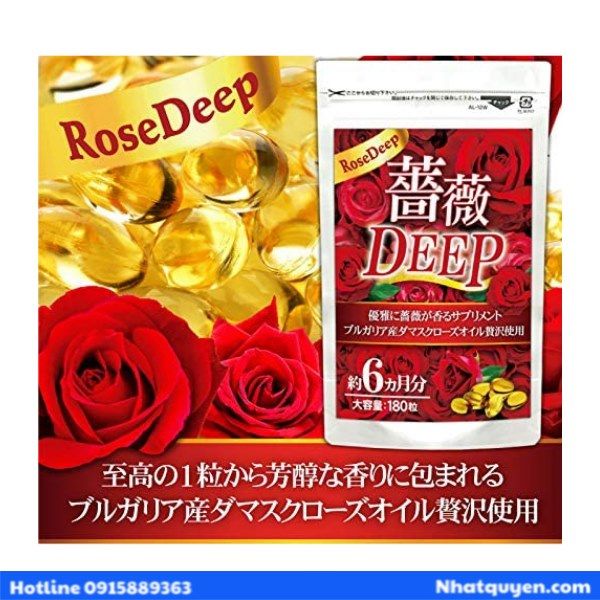 vien uong toa huong meguri rose deep