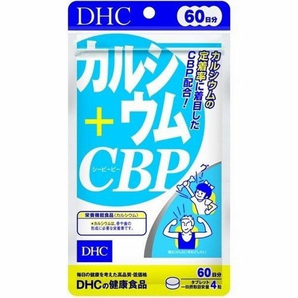 Viên uống DHC bổ sung canxi CBP và Calcium Nhật Bản