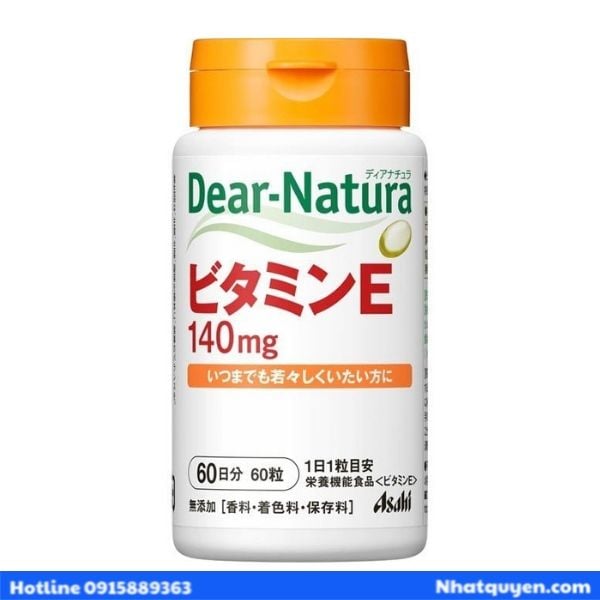 vitamin E dear natura