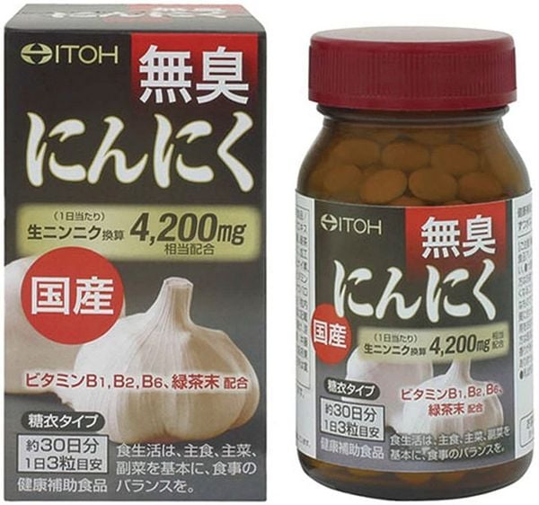 TPCN chiết xuất tỏi đen ITOH 4200 Nhật Bản