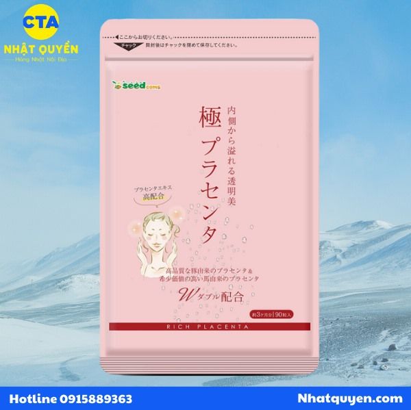 viên uống nhau thai Placenta Seedcoms