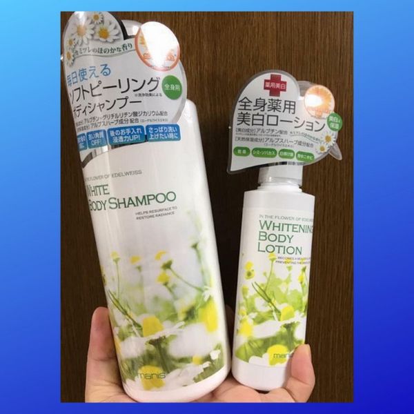 Sữa tắm trắng da White Body Shampoo Manis