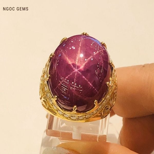 Nhẫn ruby sao luôn có giá trị cao hơn nhẫn ruby thịt