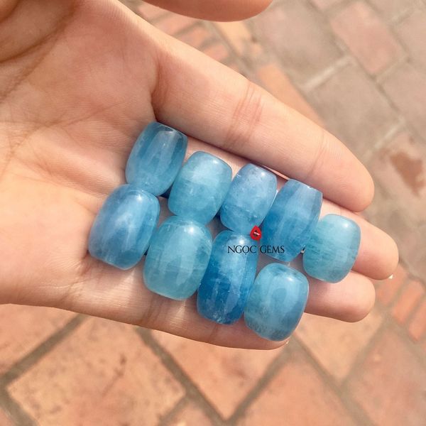 Đá Aquamarine tự nhiên 100% tại Ngọc Gems