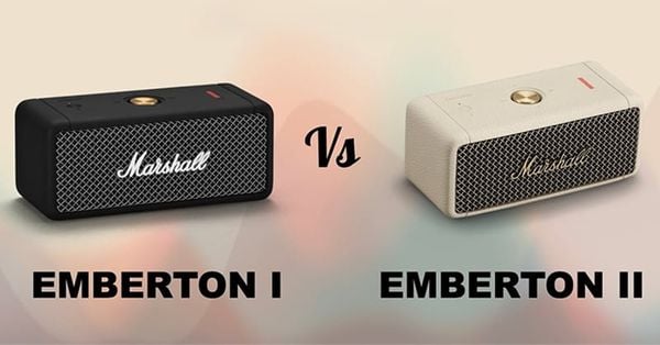 So sánh loa bluetooth Marshall Emberton 1 và Emberton 2: Nên mua phiên bản nào?