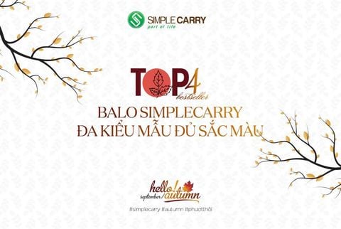 BestSeller ? BALO SIMPLECARRY ĐA KIỂU MẪU ĐỦ SẮC MÀU