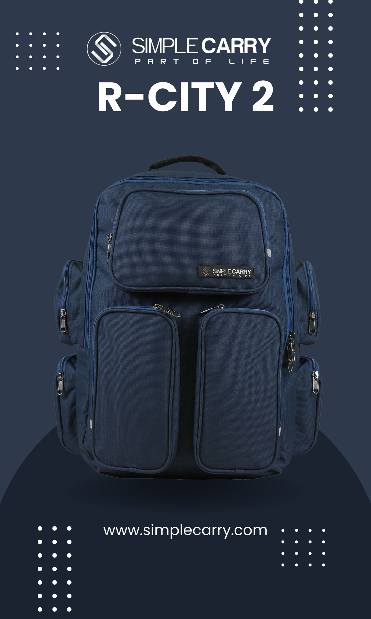 BALO R- CITY 2 NAVY – SimpleCarry