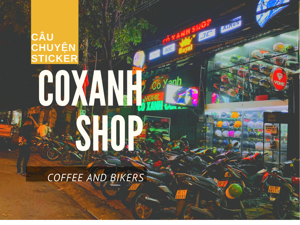 CỎ XANH SHOP - COFFEE AND BIKERS