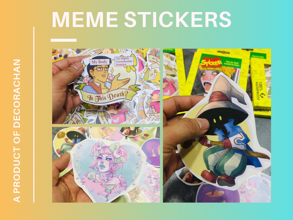 Meme Sticker – Sự kết hợp đặc sắc của sticker và nghệ thuật