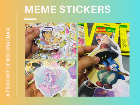 Meme Sticker – Sự kết hợp đặc sắc của sticker và nghệ thuật