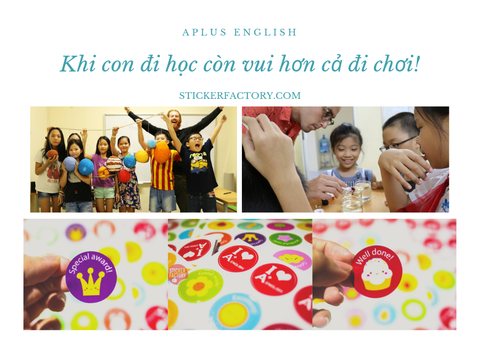 APLUS ENGLISH - Khi con đi học còn vui hơn cả đi chơi!