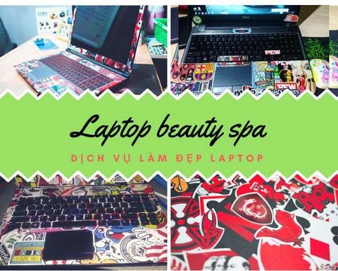 Dịch vụ dán sticker laptop cao cấp