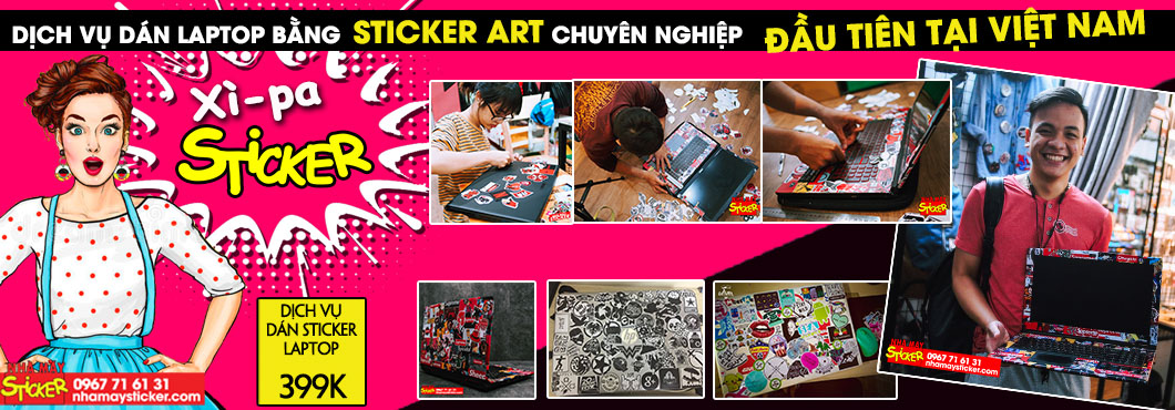 Dịch Vụ Dán Sticker Laptop