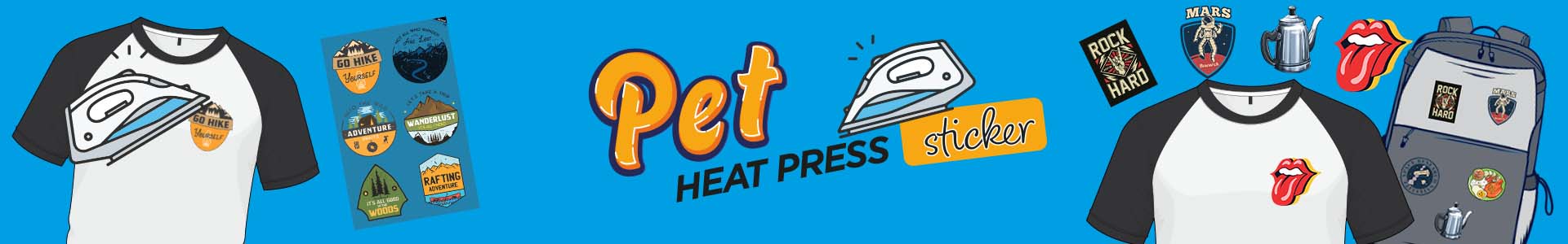 PET HEATPRESS STICKER