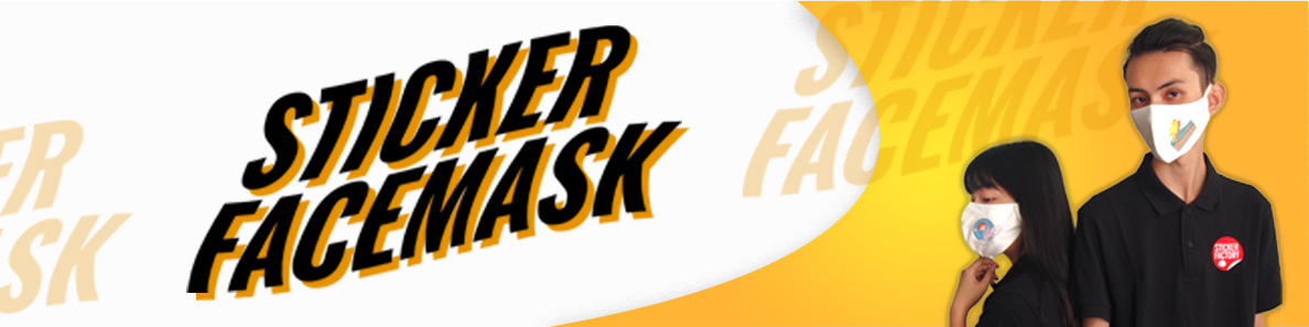 STICKER FACE MASK