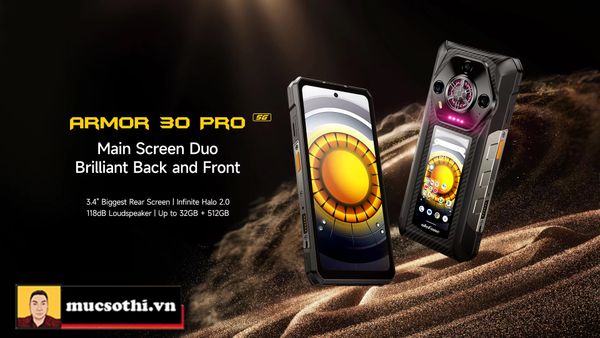 Ulefone Armor 30 Pro martphone siêu bền 5G – Pin khủng 12.800mAh, màn hình kép, hiệu năng vượt trội! - mucsothi.com.vn