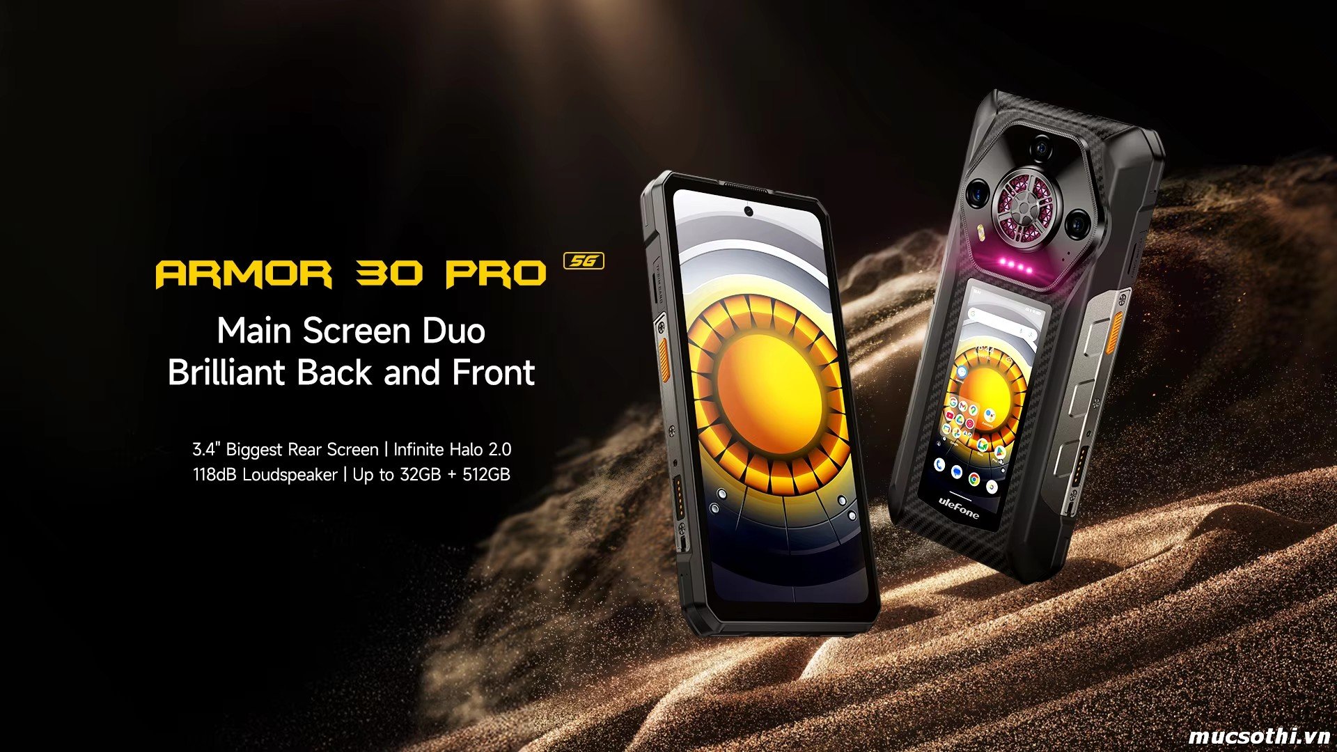 Smartphone Sờ To - Bán lẻ giá sỉ online giá tốt điện thoại Ulefone Armor 30Pro chính hãng - 09175.09195