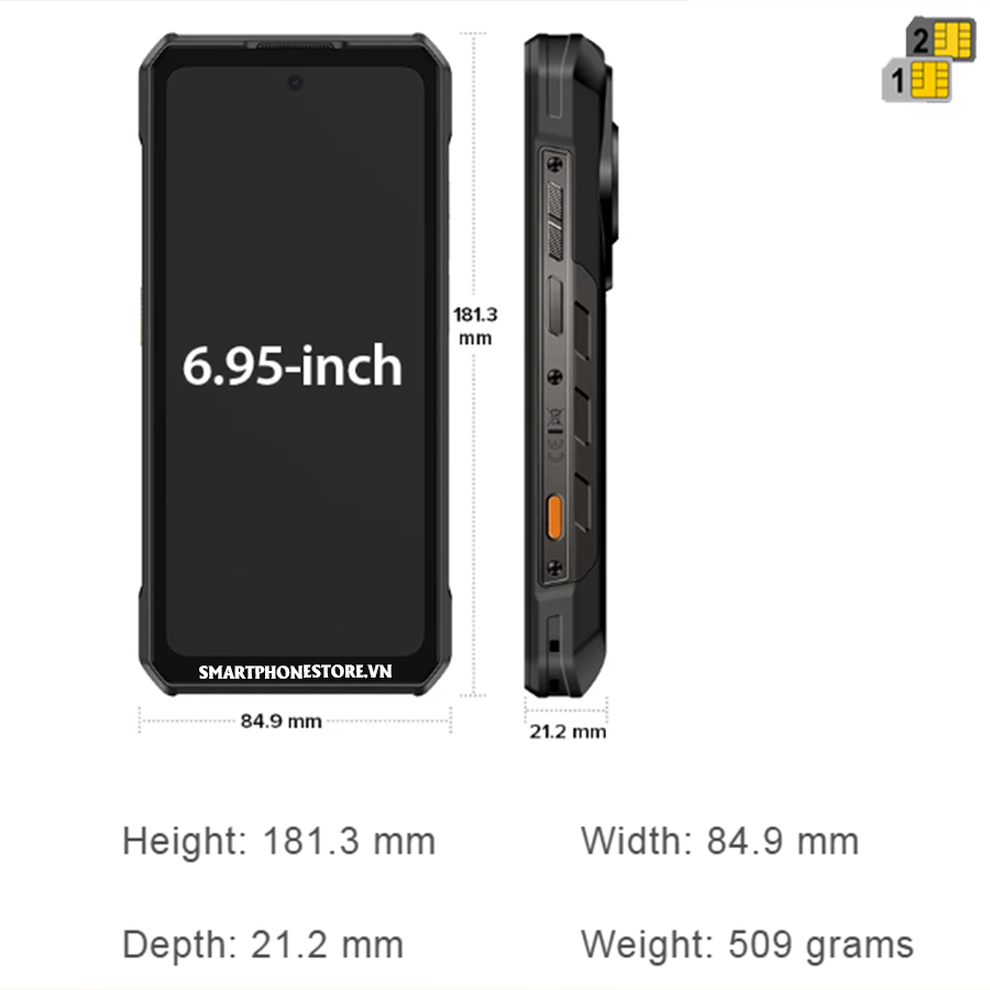 Ulefone Armor 30 Pro martphone siêu bền 5G – Pin khủng 12.800mAh, màn hình kép, hiệu năng vượt trội! - mucsothi.com.vn