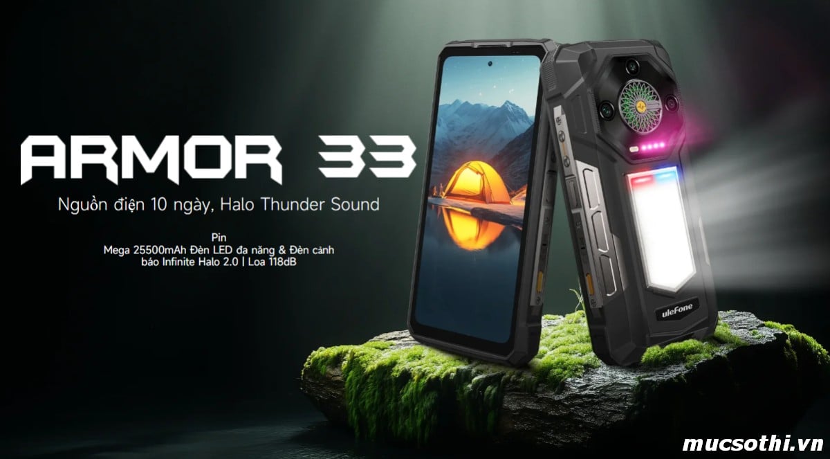 Smartphone Sờ To - Bán lẻ giá sỉ online giá tốt điện thoại Ulefone Armor 33 chính hãng - 09175.09195