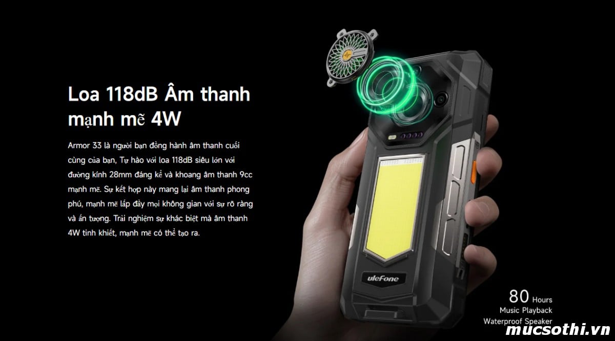 Smartphone Sờ To - Bán lẻ giá sỉ online giá tốt điện thoại Ulefone Armor 33 chính hãng - 09175.09195
